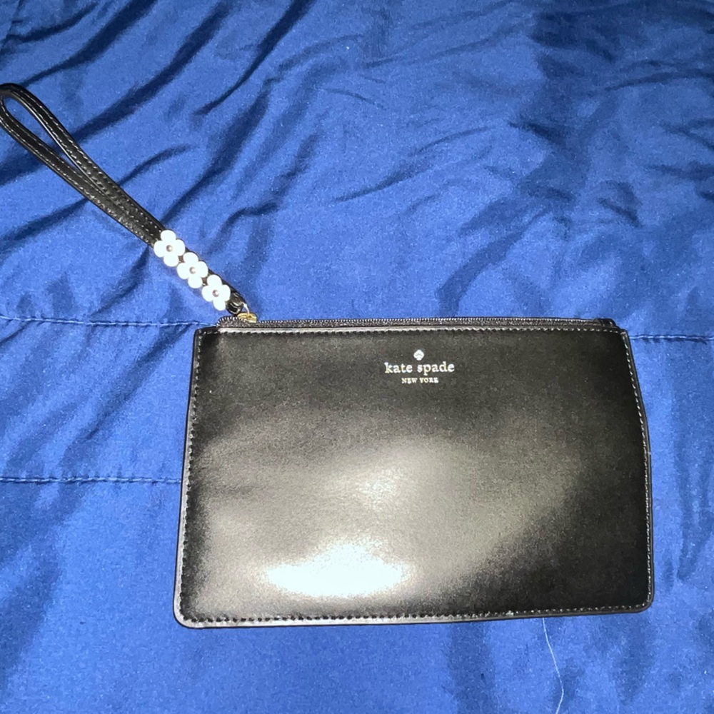 Kate Spade Black Wristlet
